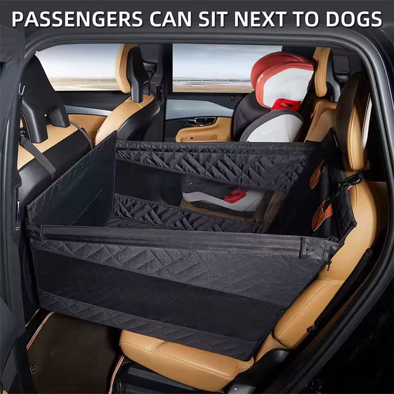 Car Seat Extender for Dogs – Hard Bottom & Waterproof with Adjustable Straps | BROKLEN - view 4
