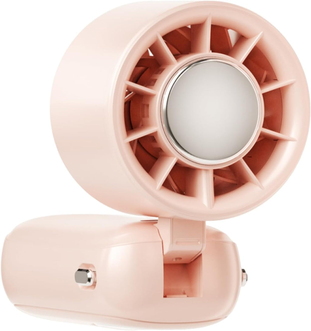 Portable Foldable Handheld Fan with LED Display – 100 Speeds