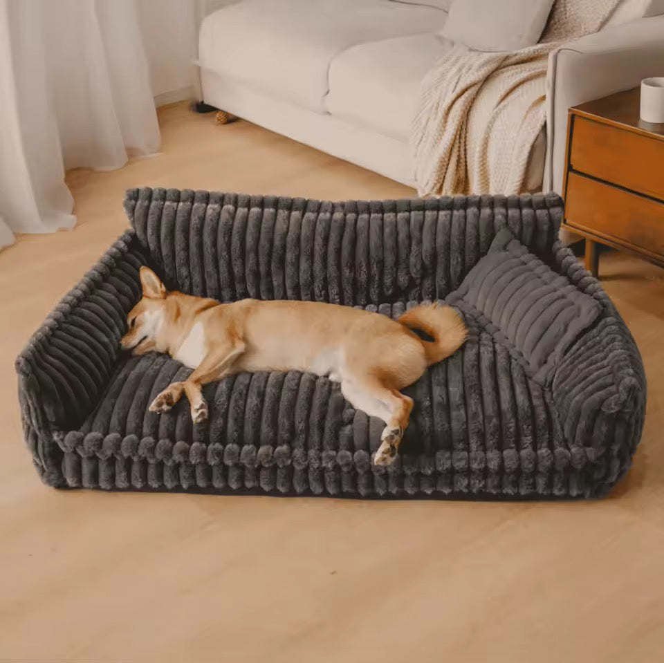 Orthopedic Dog Bed with Elevated Headrest & Joint Support | BROKLEN - view 2