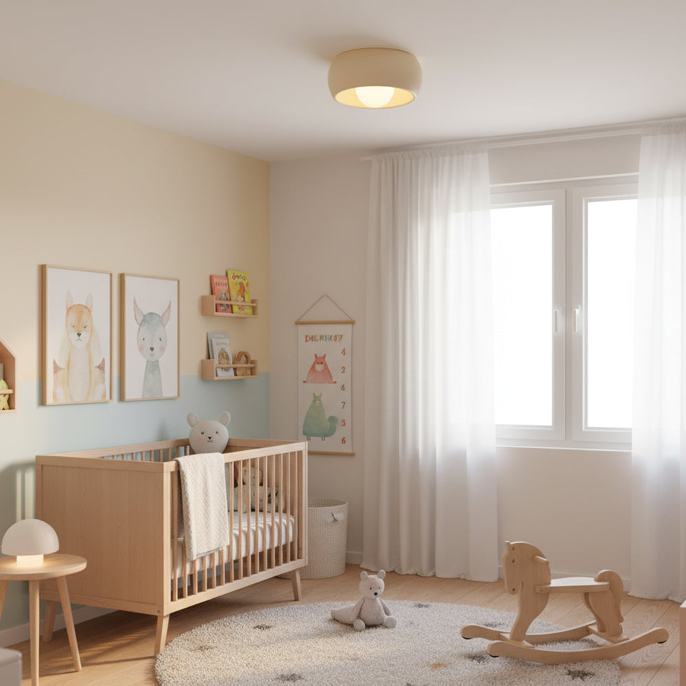 Round Wabi-Sabi LED Ceiling Light – view 10 | BROKLEN
