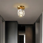 Mini Crystal Flush Mount Chandelier – view 5 | BROKLEN