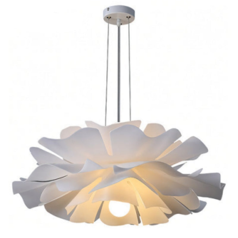 White Lotus Flower Pendant Light – view 23 | BROKLEN