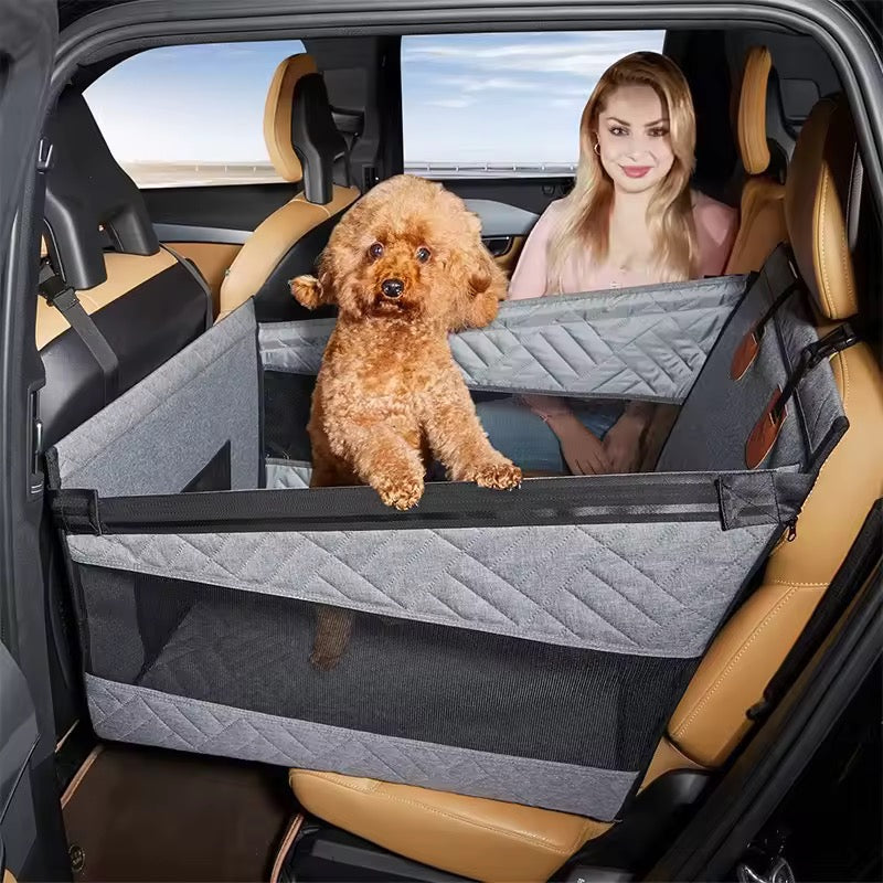 Car Seat Extender for Dogs – Hard Bottom & Waterproof with Adjustable Straps | BROKLEN - view 5