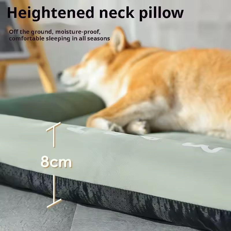 Cooling Dog Bed | Waterproof Design with Breathable Cooling Technology | Plush Comfort for Summer Relaxation | BROKLEN - view 8