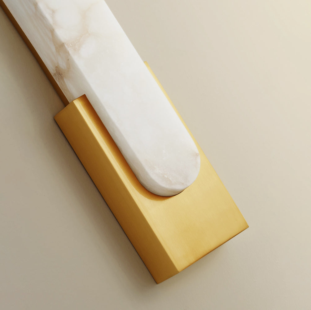 Alabaster Wall Light – Modern Design – view 8 | BROKLEN