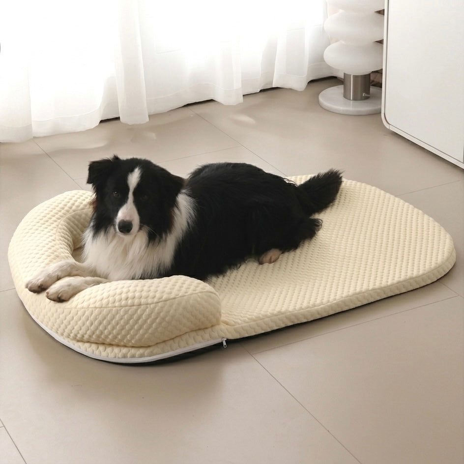 Orthopedic Cooling Dog Bed with Gel Mat & Joint Support | BROKLEN - view 6