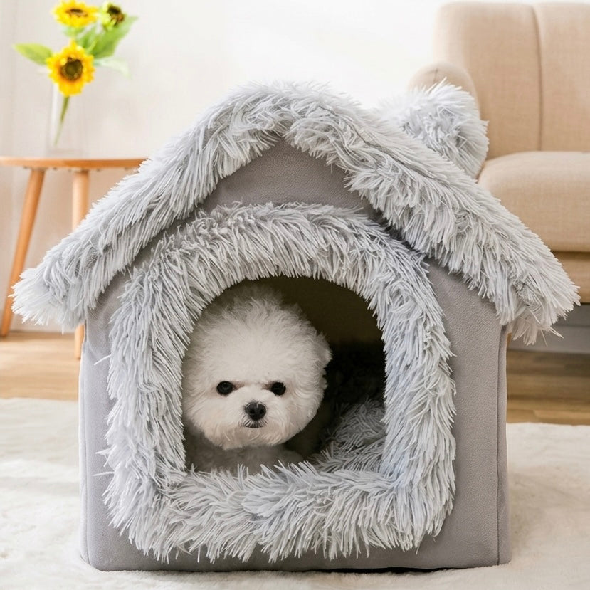 Pet Bed for Dogs & Cats – Soft Fleece Cover & Non-Slip Base | BROKLEN - view 8
