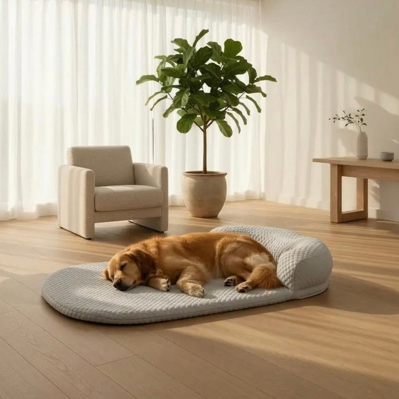 Orthopedic Cooling Dog Bed with Gel Mat & Joint Support | BROKLEN