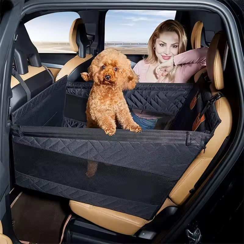 Car Seat Extender for Dogs – Hard Bottom & Waterproof with Adjustable Straps | BROKLEN - view 3