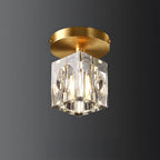 Mini Crystal Flush Mount Chandelier – view 7 | BROKLEN