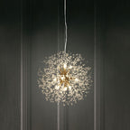 9 Light Crystal Sputnik Chandelier