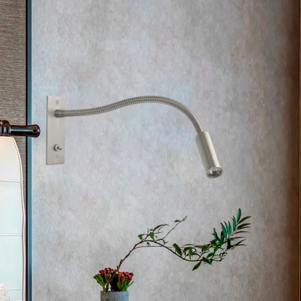Flexible Gooseneck LED Wall Reading Light – view 6 | BROKLEN