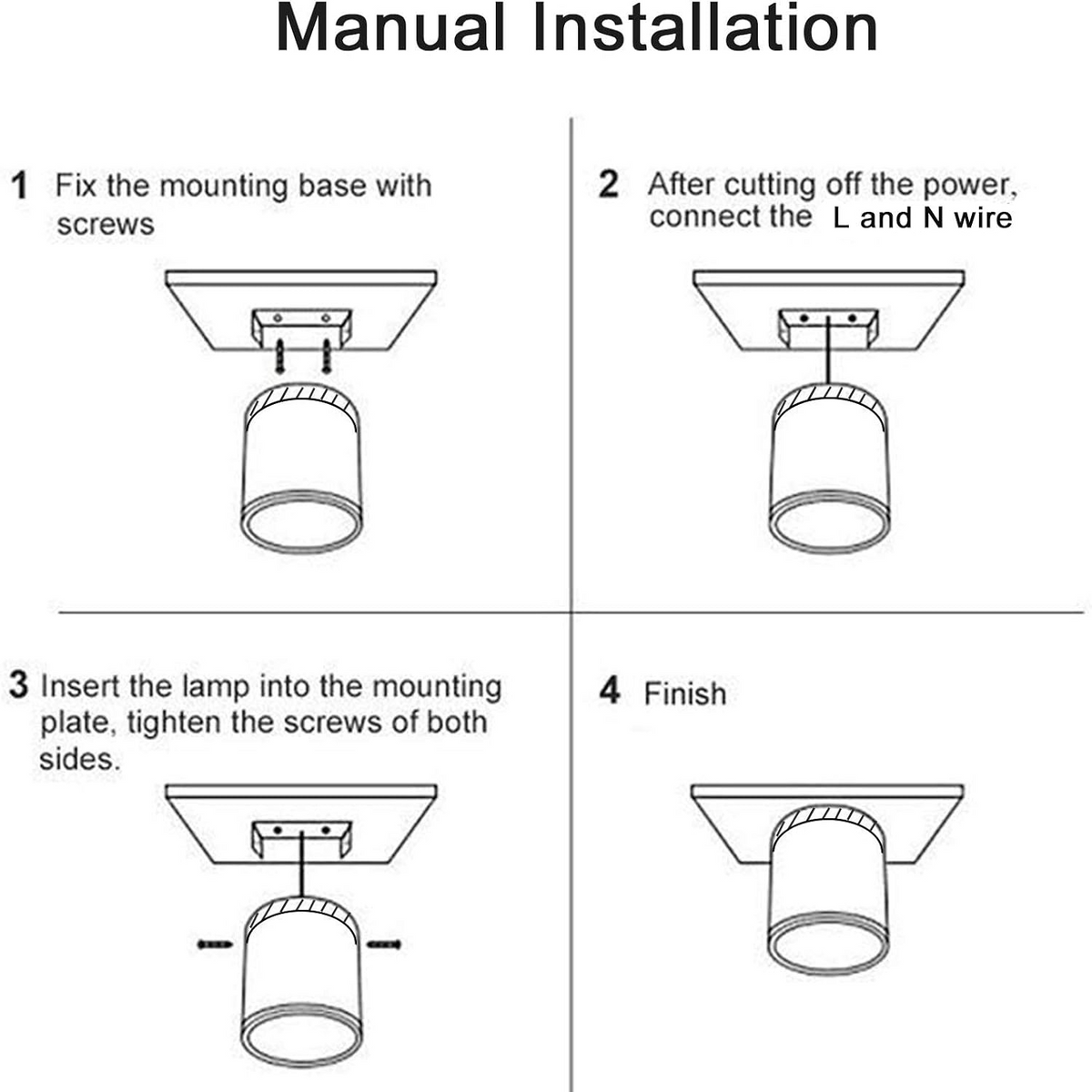 Cylinder LED Ceiling Spotlight – view 42 | BROKLEN