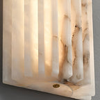 Ribbed Alabaster Wall Light – view 6 | BROKLEN