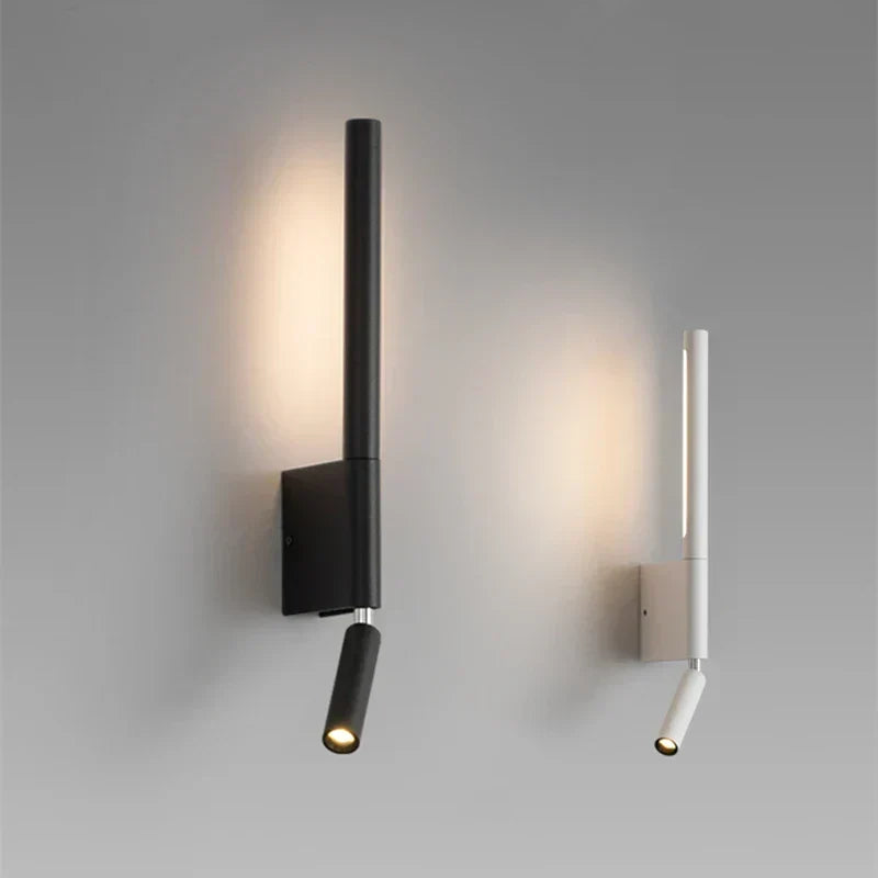 Adjustable LED Bedside Reading Wall Light – view 2 | BROKLEN