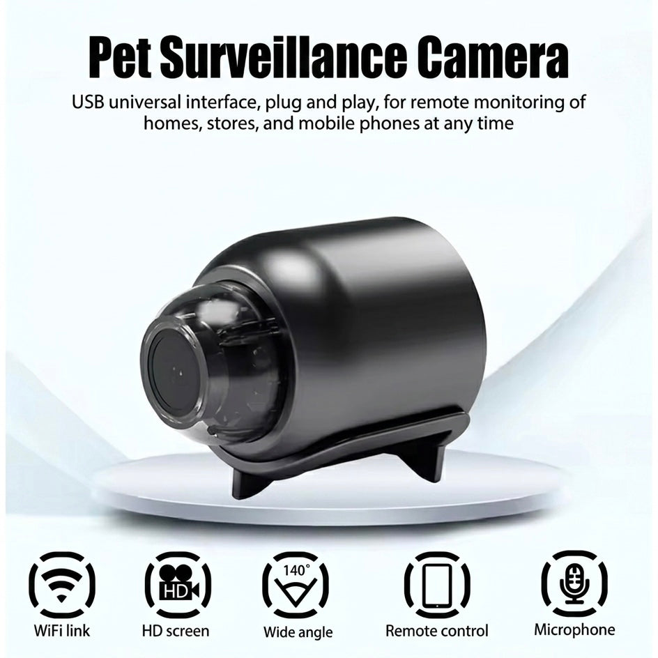 Mini Pet Surveillance Camera – 1080P HD, Night Vision & Motion Alerts | BROKLEN - view 3