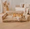 Orthopedic Dog Bed with Elevated Headrest & Joint Support | BROKLEN