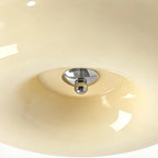 Bauhaus Milk Glass Flush Mount Ceiling Light – view 17 | BROKLEN