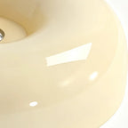 Bauhaus Milk Glass Flush Mount Ceiling Light – view 16 | BROKLEN