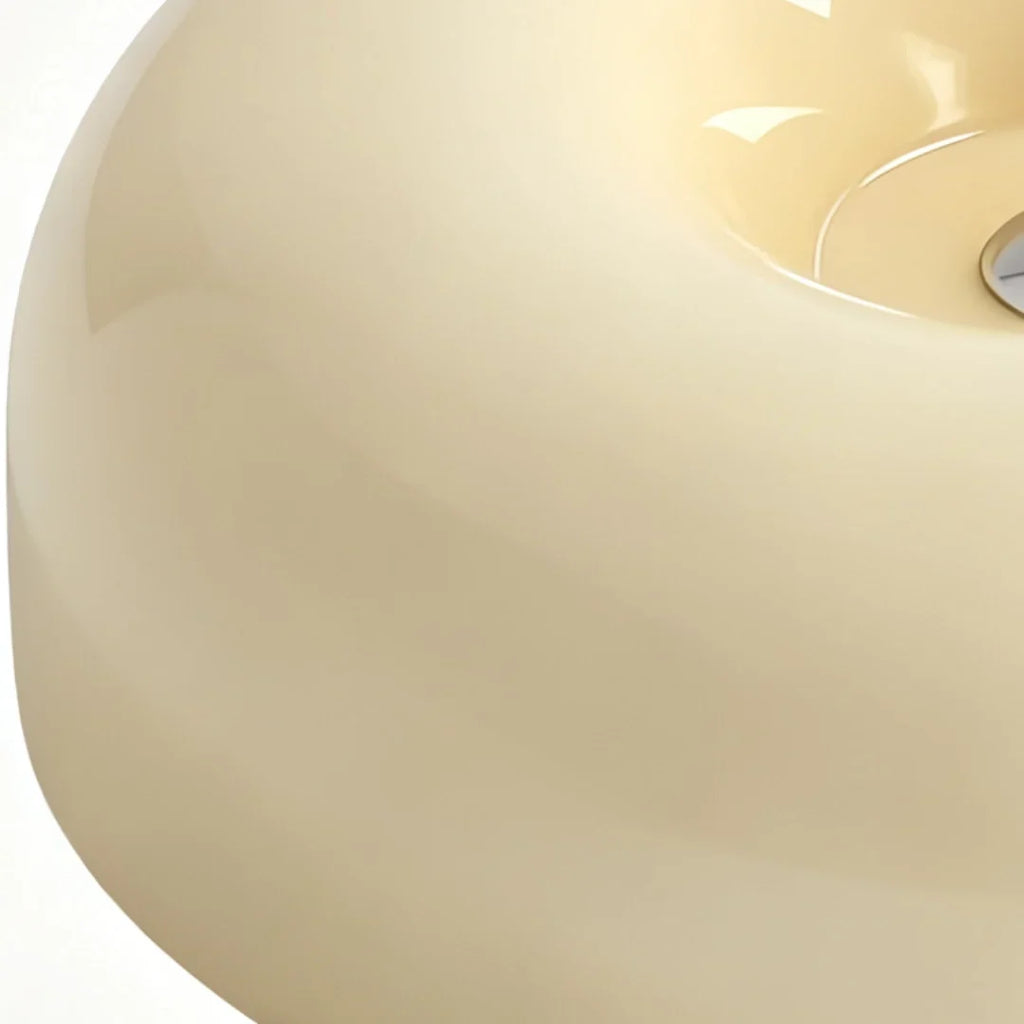 Bauhaus Milk Glass Flush Mount Ceiling Light – view 15 | BROKLEN