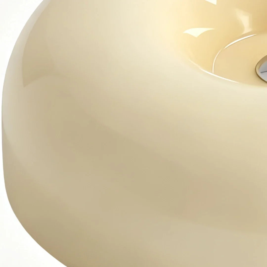 Bauhaus Milk Glass Flush Mount Ceiling Light – view 15 | BROKLEN