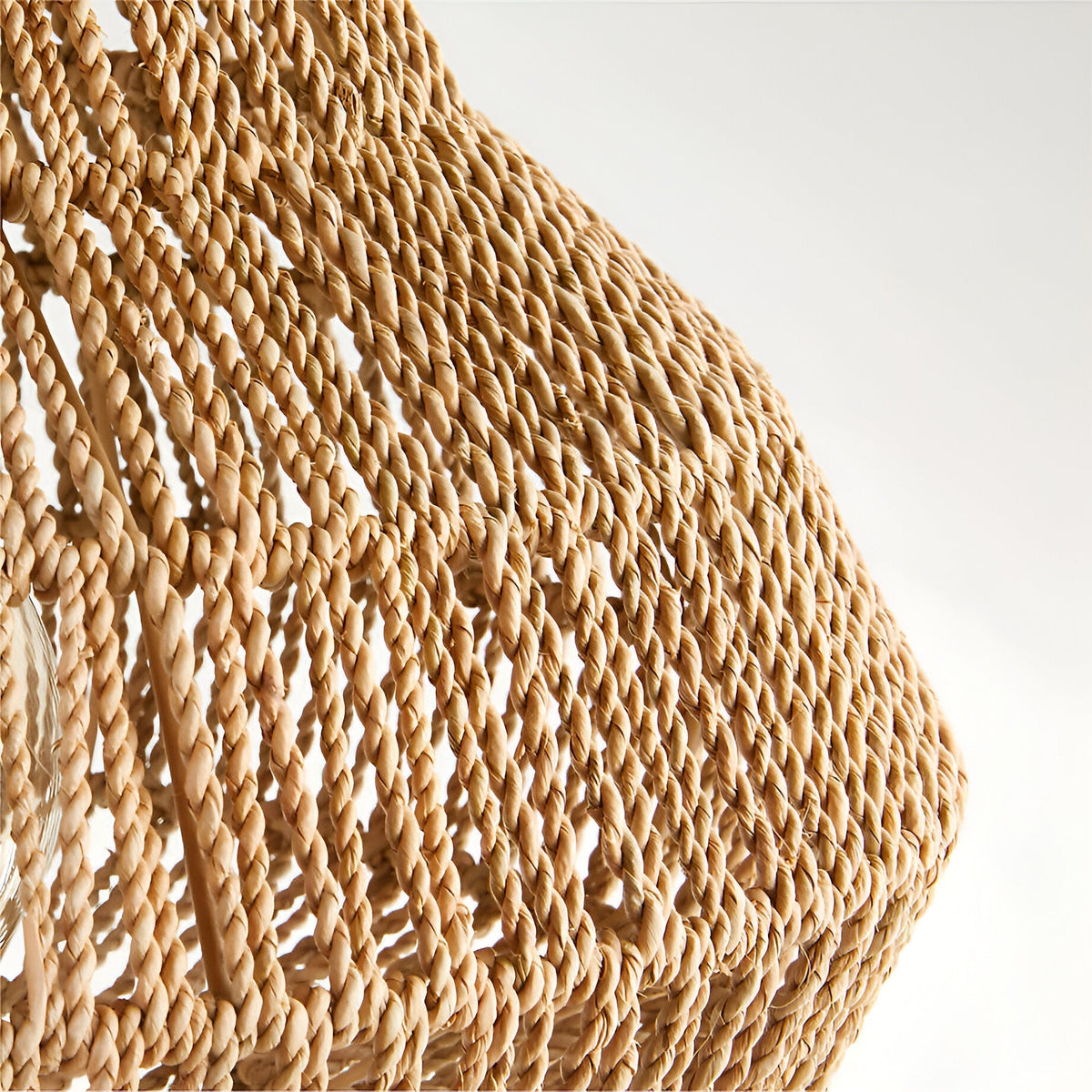 Boho Rattan Pendant Light – view 7 | BROKLEN