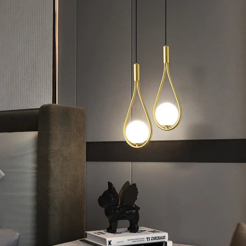 Contemporary Minimalist LED Pendant Light – view 4 | BROKLEN