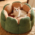 Cactus Pet Bed – Soft Plush with Cozy Enclosed Design for Cats & Small Dogs | BROKLEN