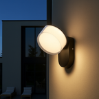 Modern Adjustable LED Outdoor Wall Spotlight – view 3 | BROKLEN