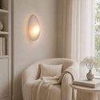 Organic Glass Pebble Wall Light – view 7 | BROKLEN