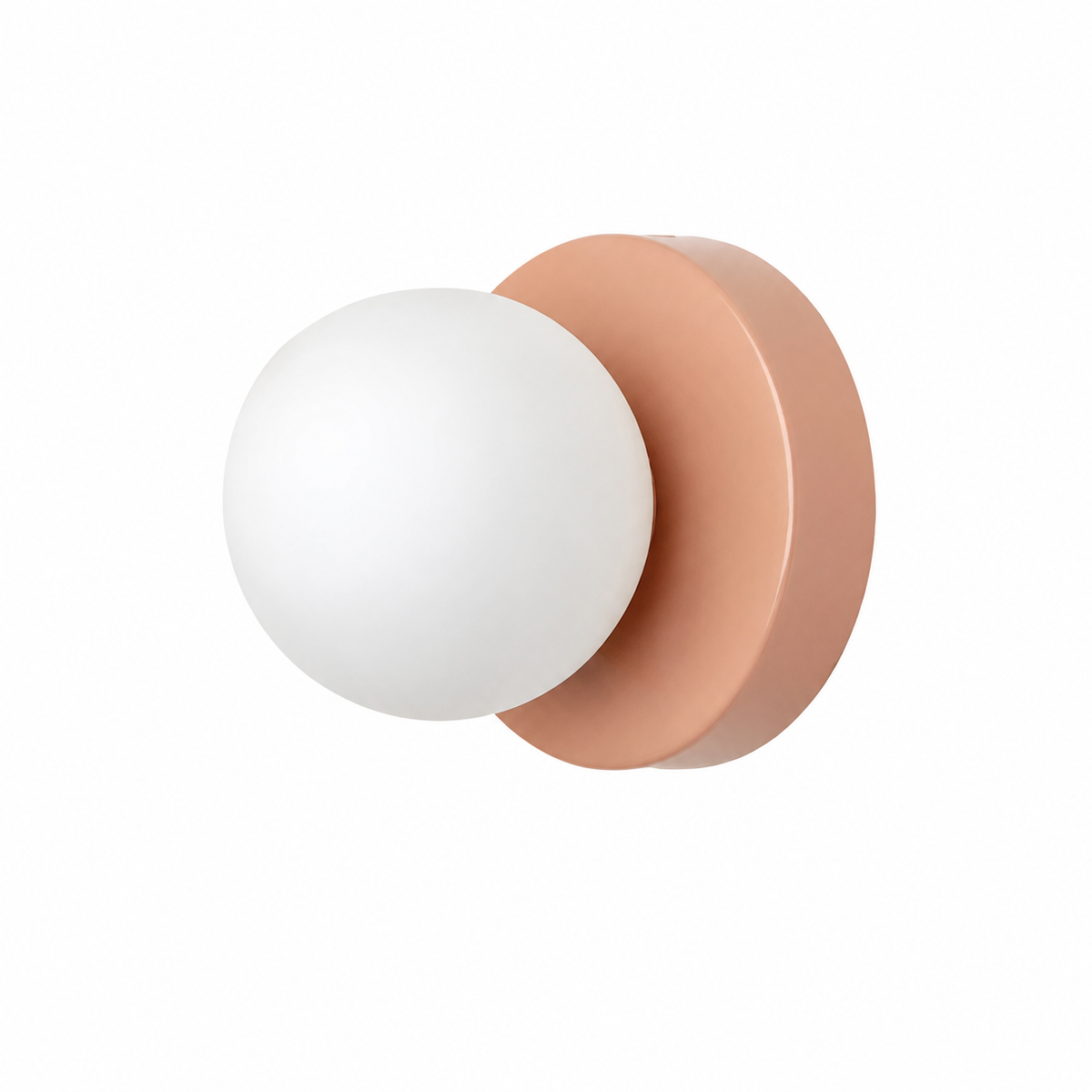 Nordic Glass Globe LED Wall Light – view 14 | BROKLEN