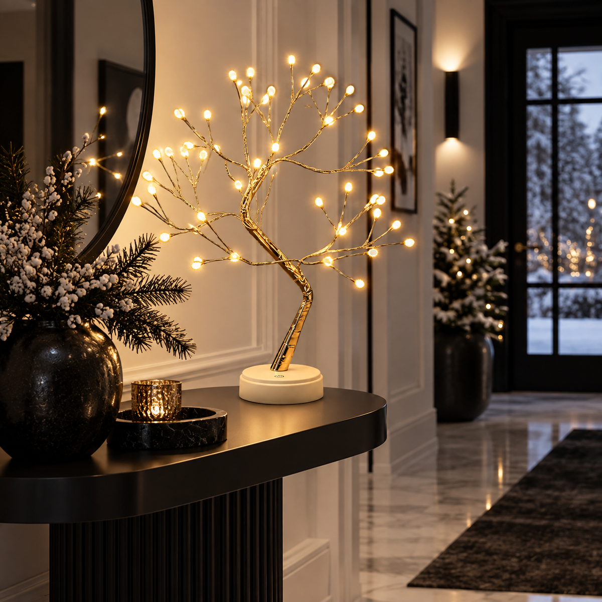 Fairy Light Tree – Decorative Mood Light – view 2 | BROKLEN