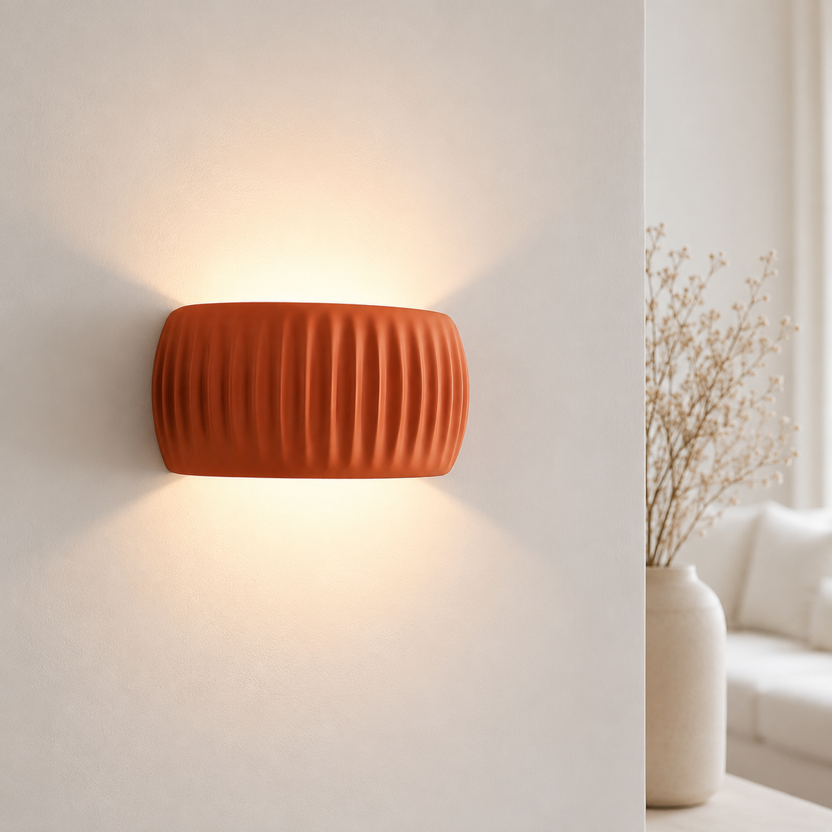 Art Deco Resin Wall Light – view 2 | BROKLEN