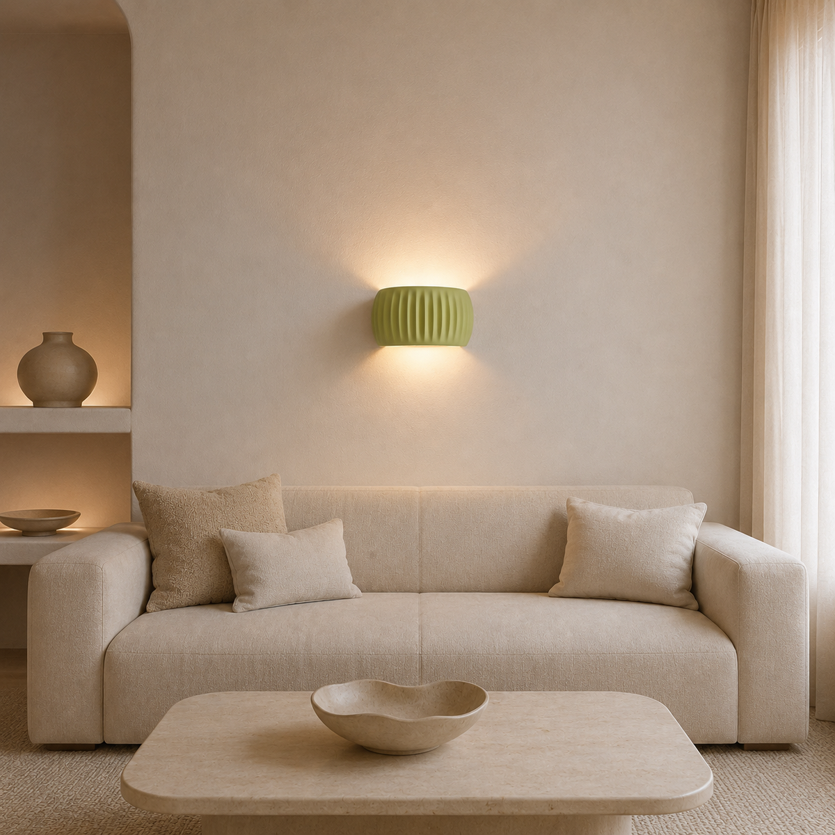 Art Deco Resin Wall Light – view 8 | BROKLEN