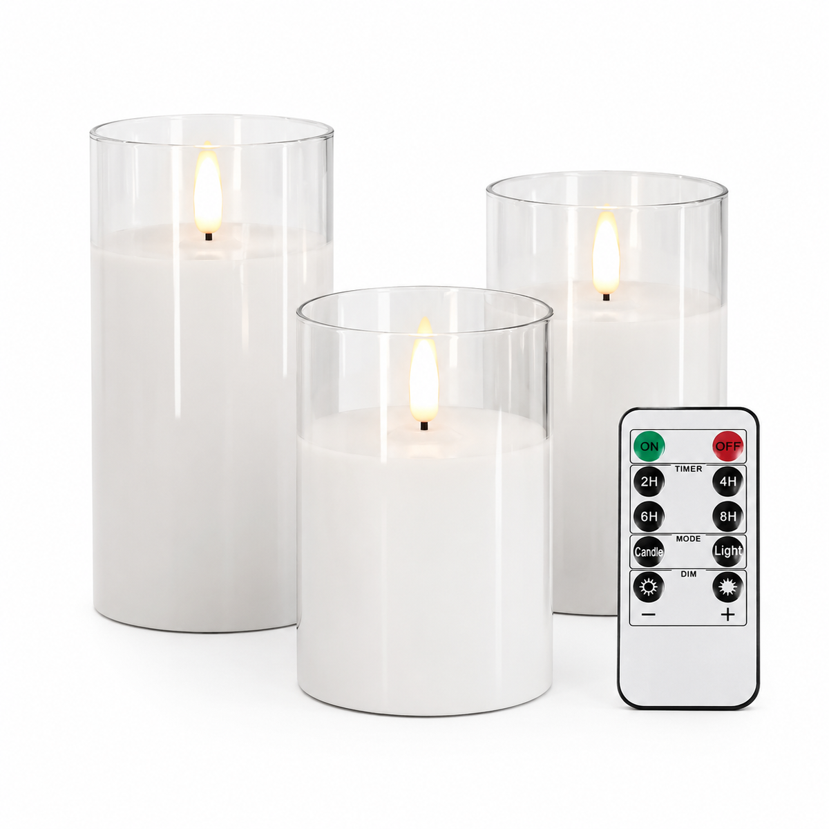 Flameless Candles with Remote Control – view 11 | BROKLEN
