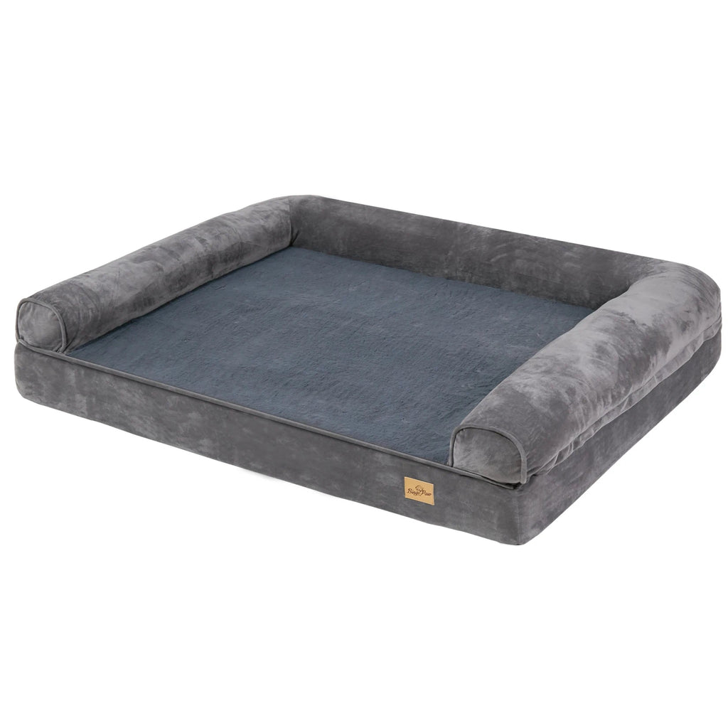 Orthopedic Dog Bed with Bolster & Waterproof Liner | BROKLEN - view 4