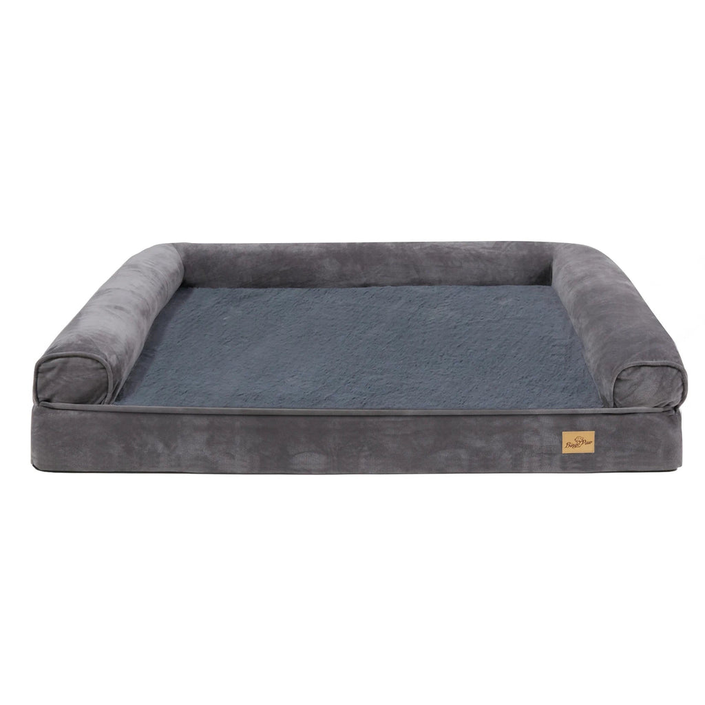 Orthopedic Dog Bed with Bolster & Waterproof Liner | BROKLEN - view 5