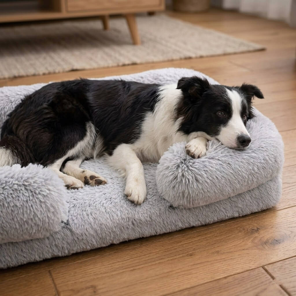 Orthopedic Dog Bed with High-Density Foam & Bolster Support – Large Size for Joint Relief | BROKLEN - view 3