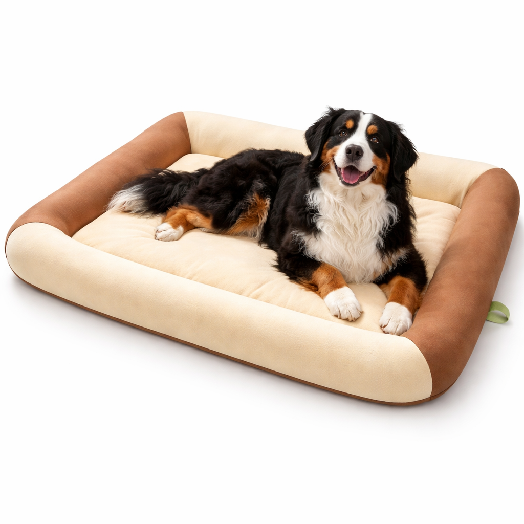 Cooling Dog Bed | Waterproof Design with Breathable Cooling Technology | Plush Comfort for Summer Relaxation | BROKLEN - view 5