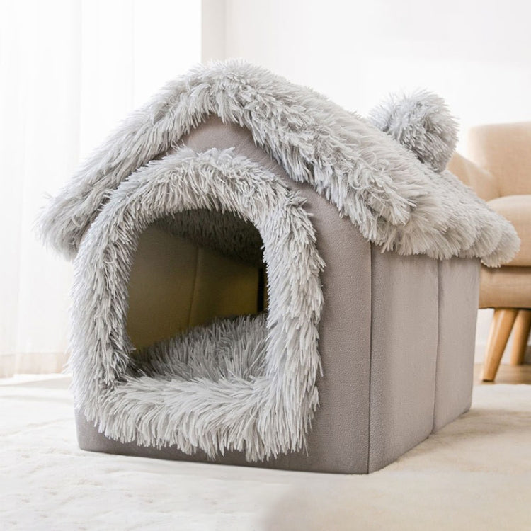 Pet Bed for Dogs & Cats – Soft Fleece Cover & Non-Slip Base | BROKLEN - view 2