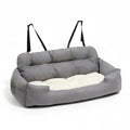 Adjustable Dog Car Seat – Soft Cotton Interior & Safety Straps | BROKLEN - view 2