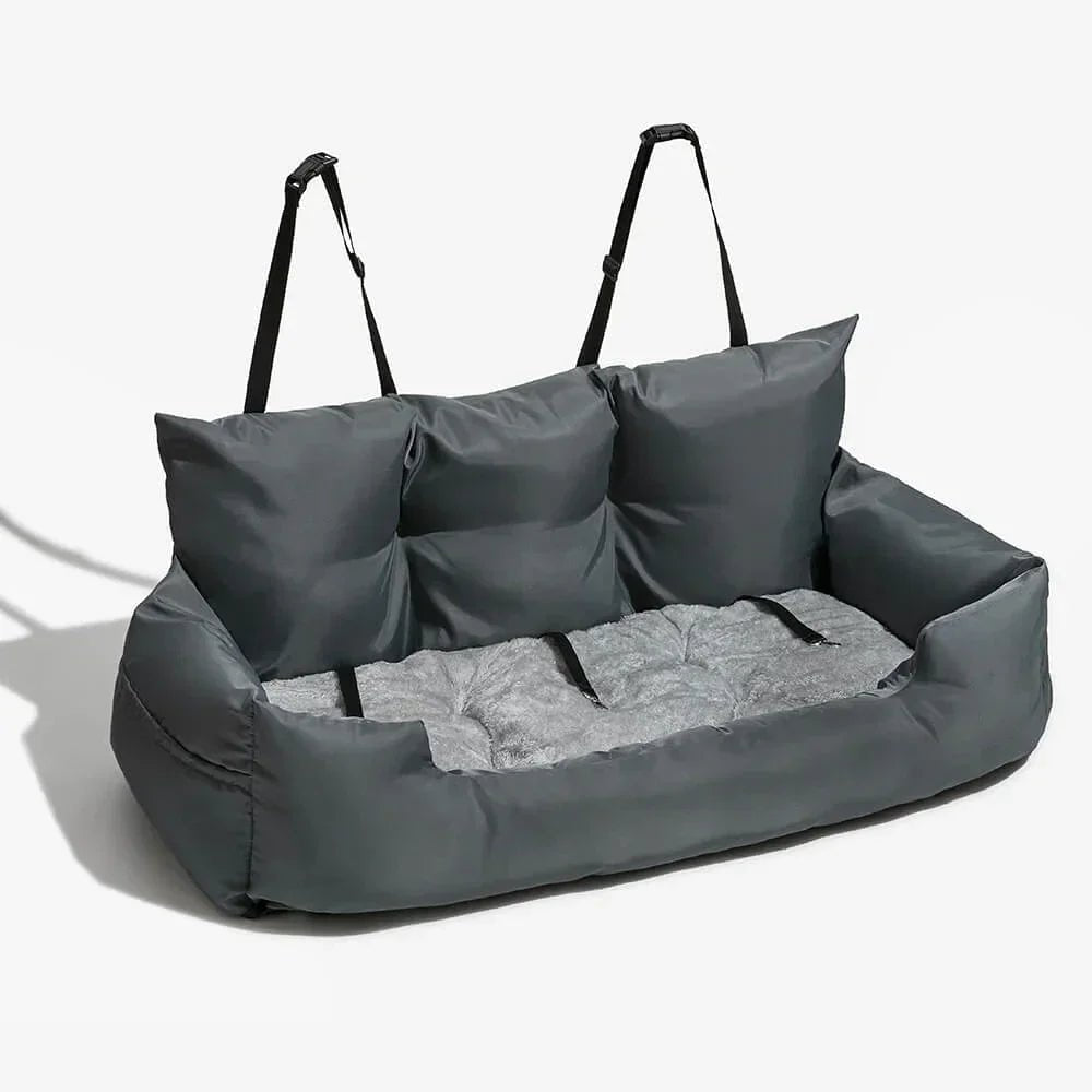 Adjustable Dog Car Seat – Soft Cotton Interior & Safety Straps | BROKLEN - view 10