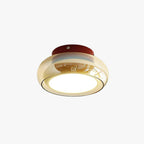Retro Glass Flush Mount Ceiling Light – view 17 | BROKLEN