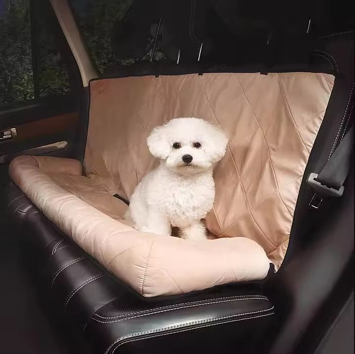 Dog Car Bed & Seat Cover | 2-in-1 | Anti-Slip | Waterproof | Machine Washable | 92x127cm | BROKLEN - view 15