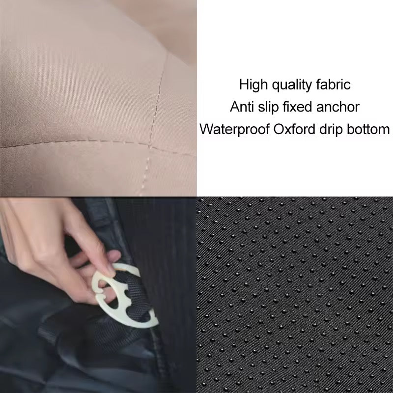 Dog Car Bed & Seat Cover | 2-in-1 | Anti-Slip | Waterproof | Machine Washable | 92x127cm | BROKLEN - view 16
