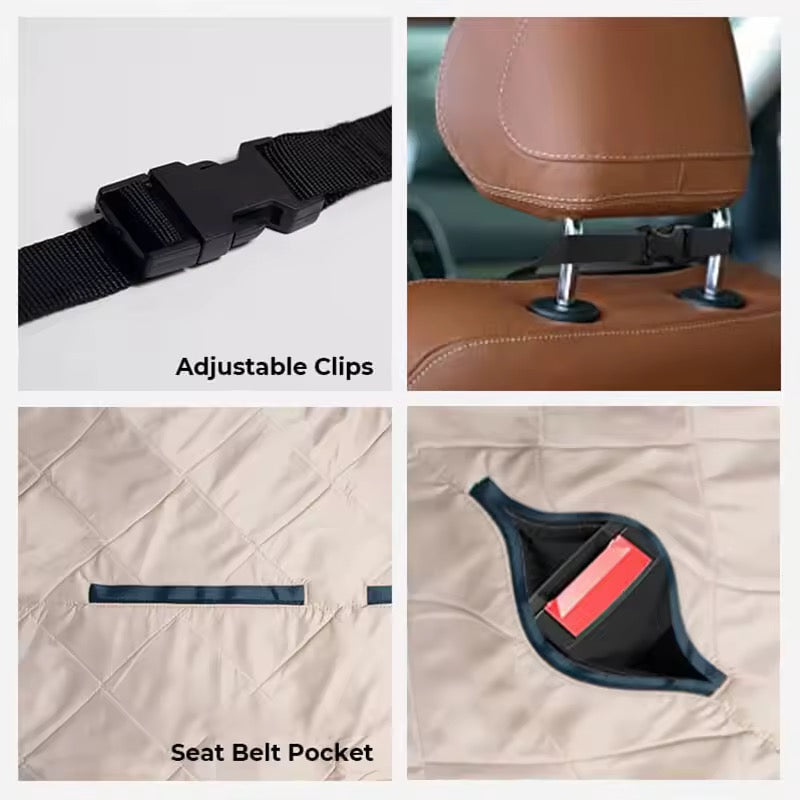 Dog Car Bed & Seat Cover | 2-in-1 | Anti-Slip | Waterproof | Machine Washable | 92x127cm | BROKLEN - view 5