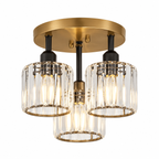 3-Light Glass Rod Ceiling Light – view 11 | BROKLEN
