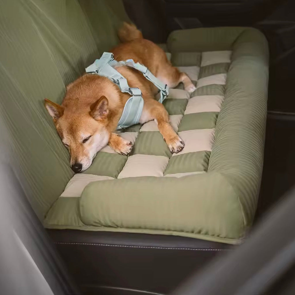 Large Dog Car Seat Bed – Waterproof & Bolstered with Anti-Slip Base | BROKLEN - view 17