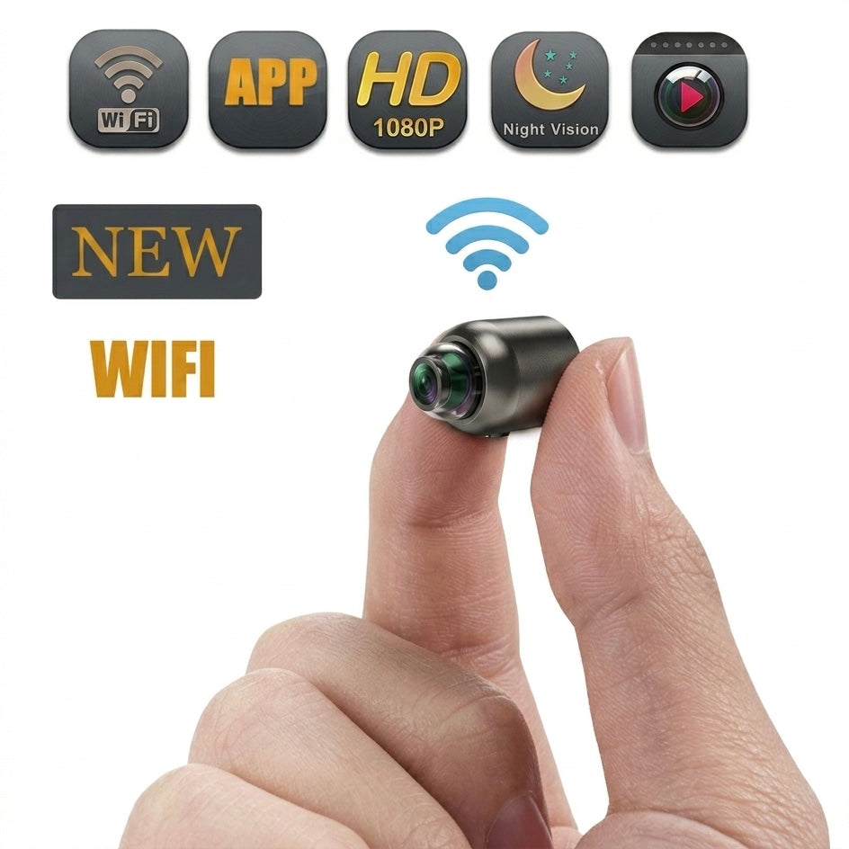 Mini Pet Surveillance Camera – 1080P HD, Night Vision & Motion Alerts | BROKLEN - view 4