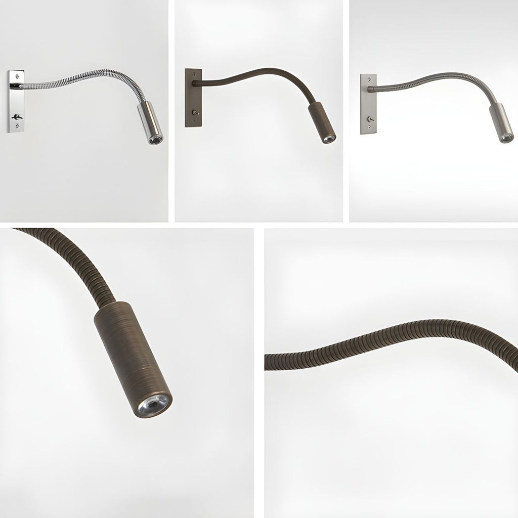 Flexible Gooseneck Reading Wall Light – view 9 | BROKLEN